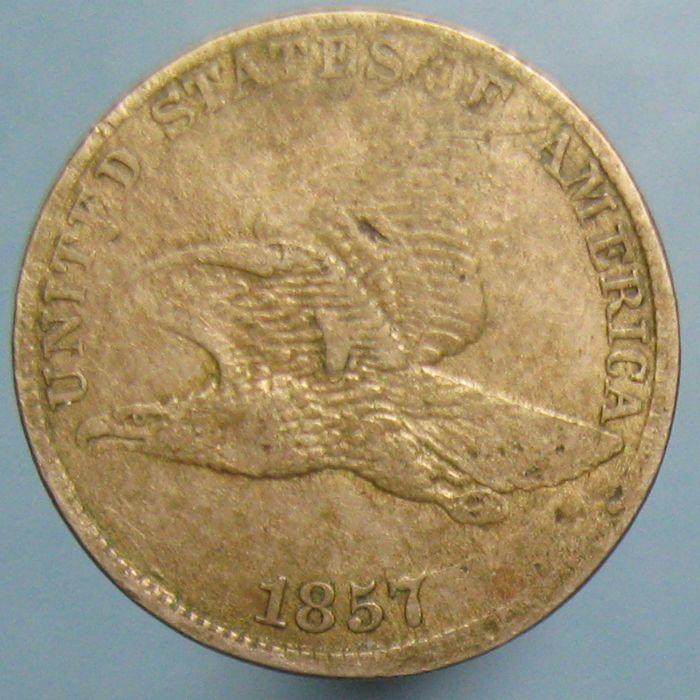 1857-Flying-Eagle-Cent---Is-It-Snow-#16